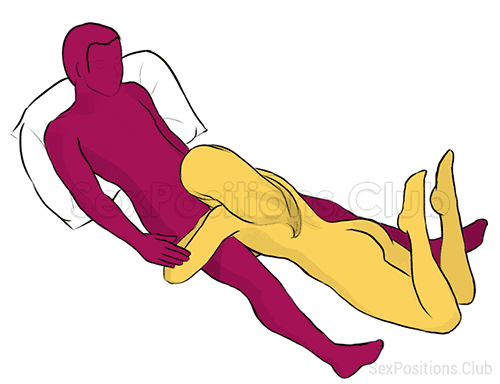 Posición sexual #12 - Susurro. (mamada, acostado, sexo oral). Kamasutra - Imágenes, fotos, ilustraciones