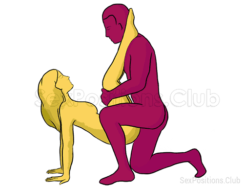 Posición sexual #44 - Cofre. (cara a cara, de rodillas, en ángulo recto). Kamasutra - Imágenes, fotos, ilustraciones
