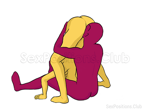 Sex position #145 - Zombie. (69 sex position, oral sex, sitting, standing). Kamasutra - Photo, picture, image