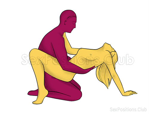 Sex position #215 - Cradle. (face to face, sitting, woman on top). Kamasutra - Photo, picture, image