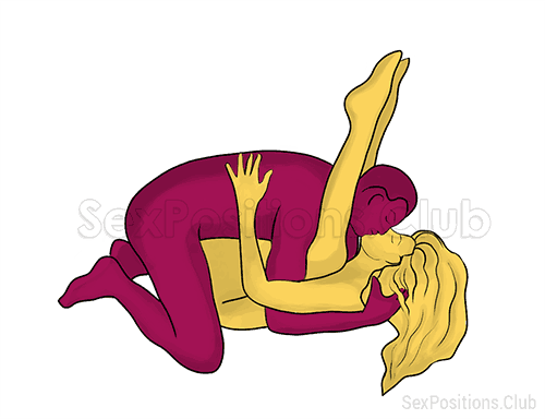 Sex position #55 - Spread Eagle. Kamasutra