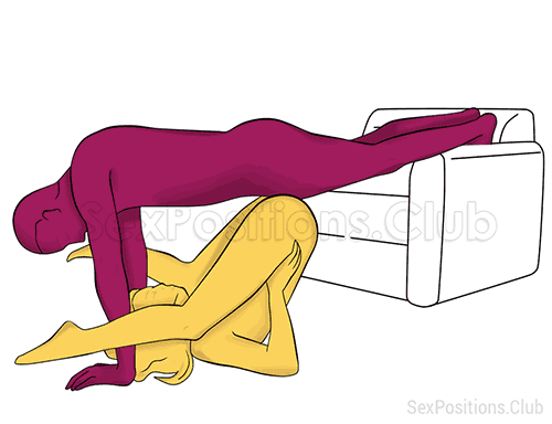 Sex position #284 - Birthday party. (anal sex, man on top). Kamasutra - Photo, picture, image